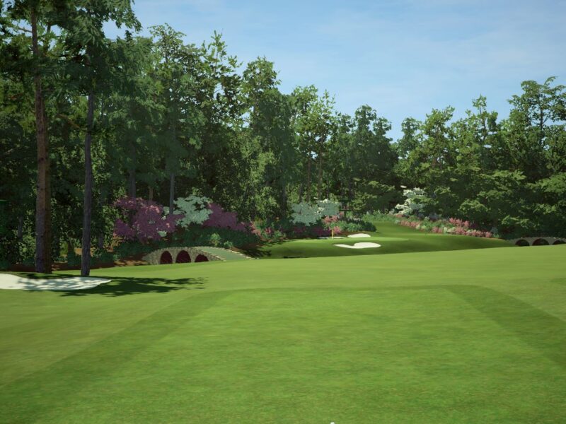 Can you play Augusta on a Home Golf Simulator?