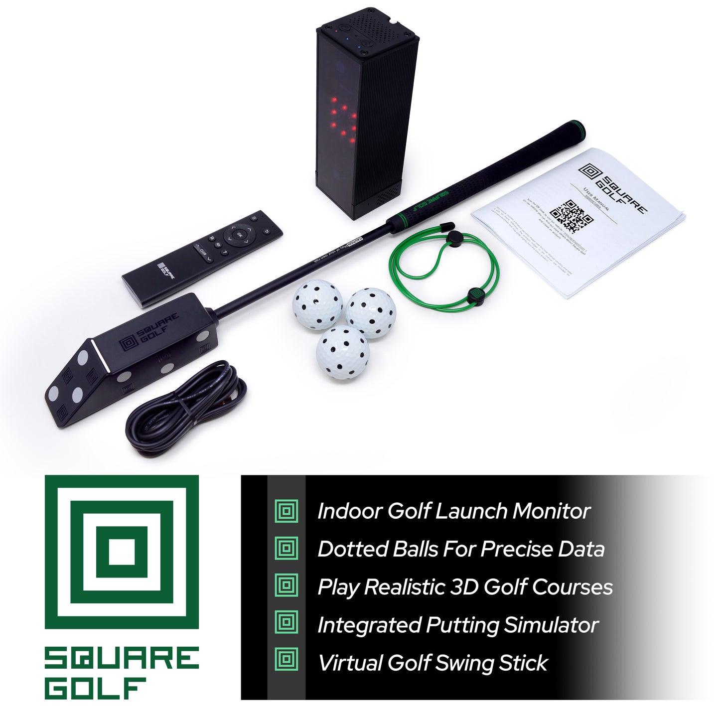 SQUARE GOLF HOME SIMULATOR BUNDLE - PREORDER