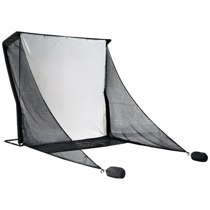 DELUXE PRACTICE NET WITH IMPACT SCREEN