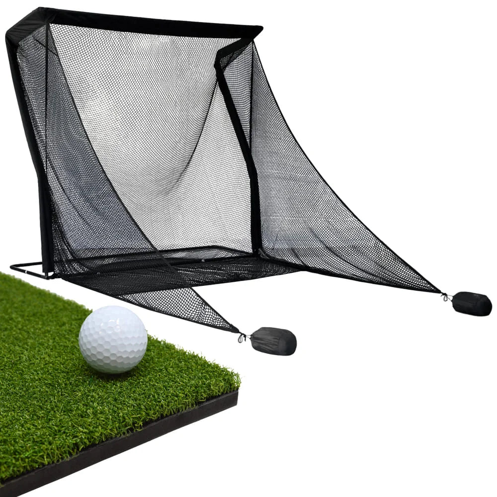 DELUXE PRACTICE NET WITH IMPACT SCREEN