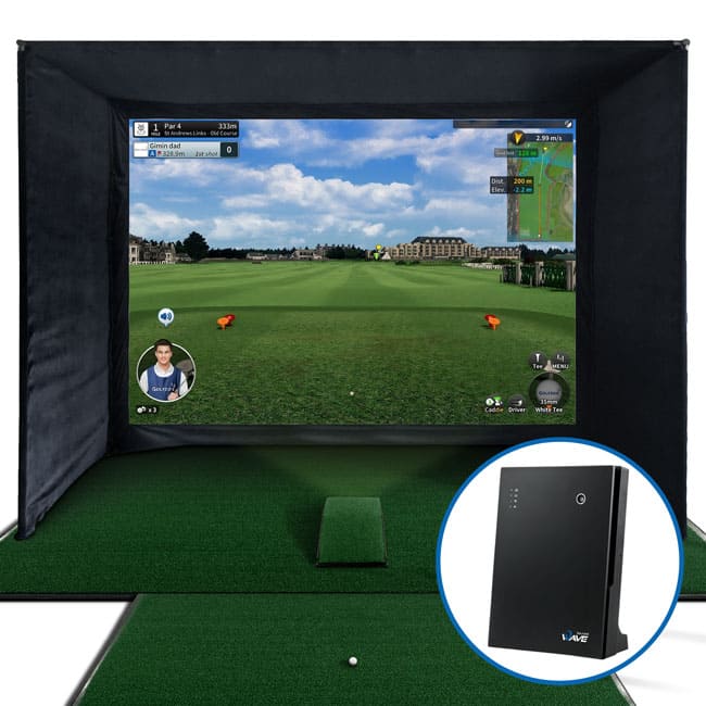 home-golf-simulator-launchmonitor-golfzon-golfzonwave